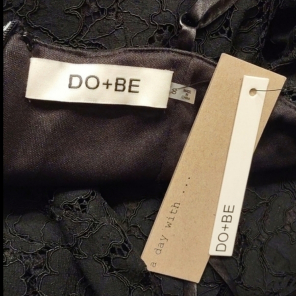 Women's black sheath size small Do+Be Dress - Picture 7 of 7